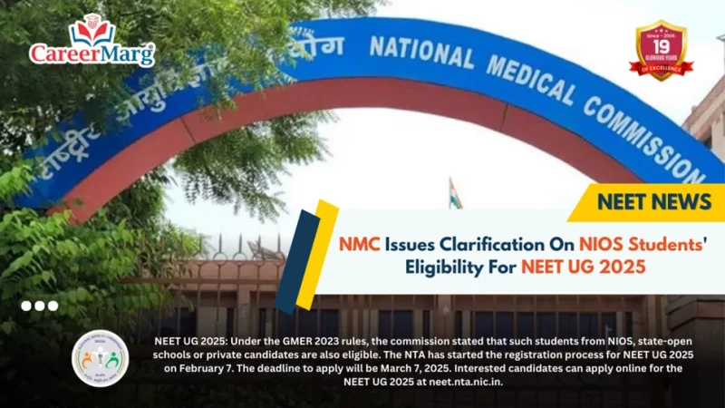 NMC’s New Rules for NIOS Students