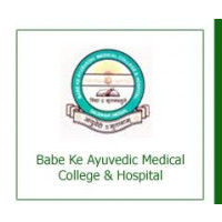 Babe Ke Ayurvedic Medical College (BKAMC) Moga Logo