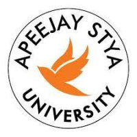 Apeejay Stya University Logo